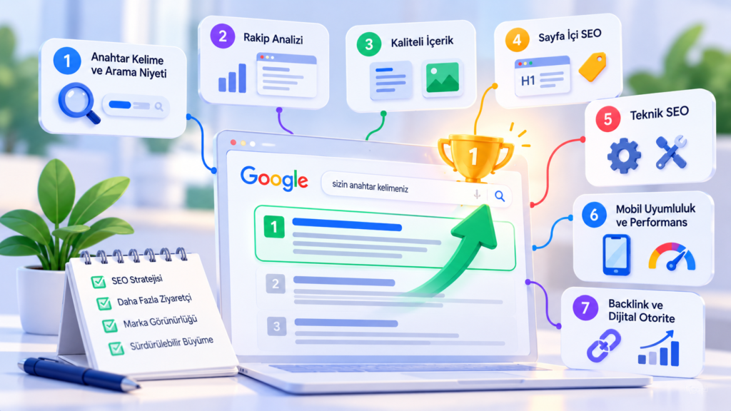 Google'da İlk Sayfaya Nasıl Çıkılır? 2 Google'da İlk Sayfaya Çıkmak İçin Ne Yapılmalı?