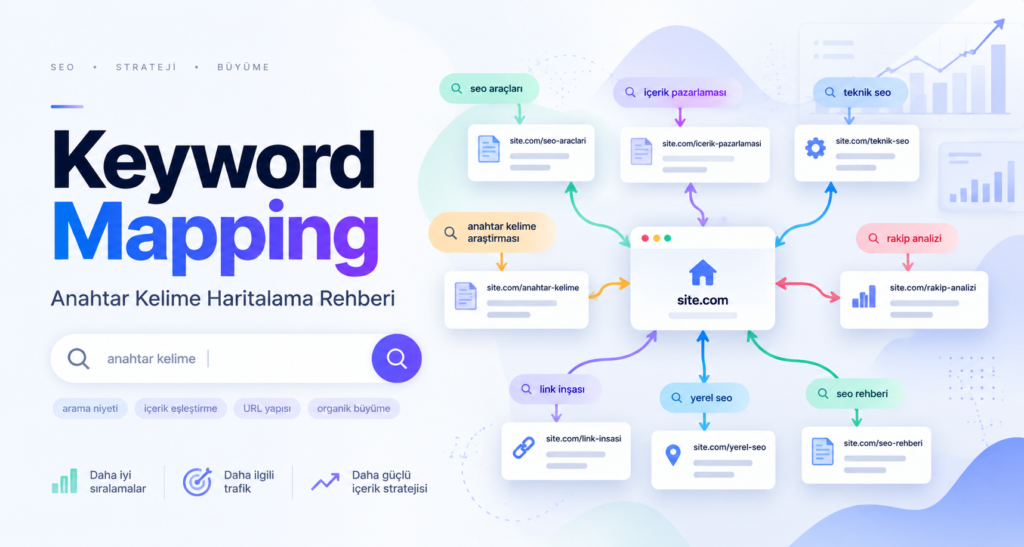Keyword Mapping Nedir? Anahtar Kelime Haritalama Nasıl Yapılır? 1 Keyword Mapping (Anahtar Kelime Haritalama)- Sıfır Yazılım