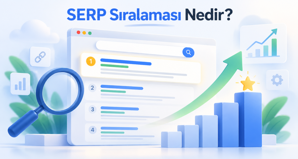 SERP Nedir? Google Arama Sonuçları ve Özellikleri 5 SERP Siralamasi ve SEO Basarisi