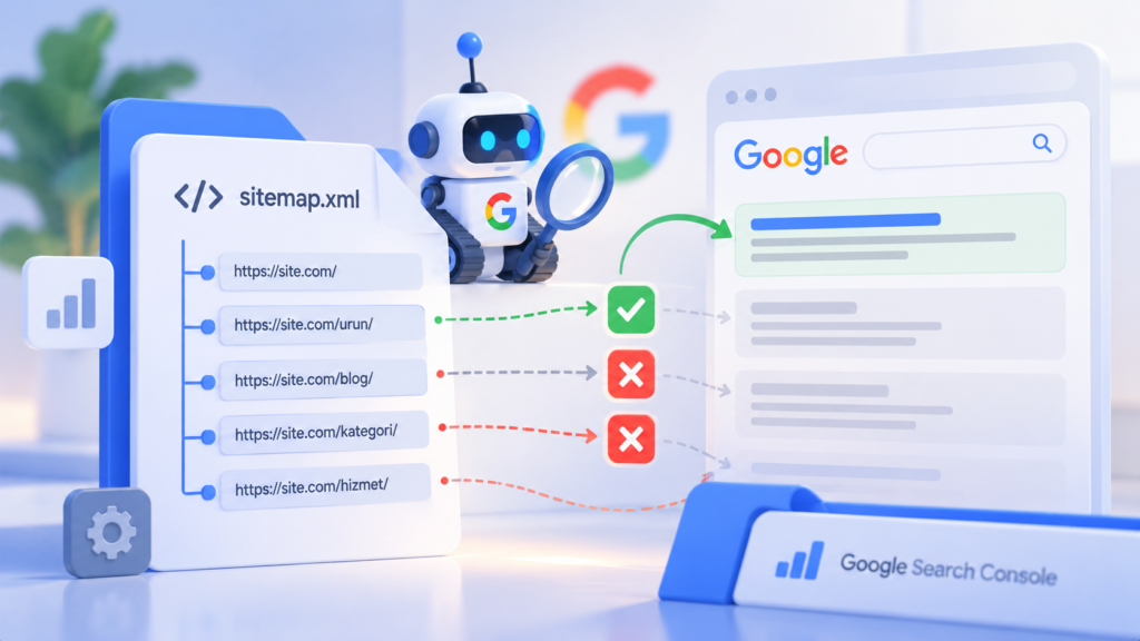 Sitemap İçindeki URL'ler Neden Dizine Eklenmez? 4 Site Haritasi ve SEO Indeksleme Sorunlari